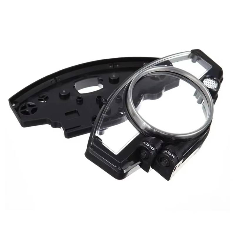 LISROEU Armaturenbrett Kompatibel Mit Yamaha Für YZF R1 2004 2005 2006 Für R6 2006 2007 2008 2009 2010 2011 2012 2013 2014 Instrumentengehäusegehäuse Drehzahlmesser Lehre Abdeckung von LISROEU