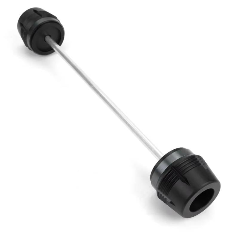 LISROEU Gabel Achsgleiter Motorrad Für Ninja 650 2017 2018 2019 2020 2021 2022 2023 1000 2011-2021 Motorrad Vorderachse Gabel Crash Slider Anti Kollision Slider Zubehör(Metallic) von LISROEU