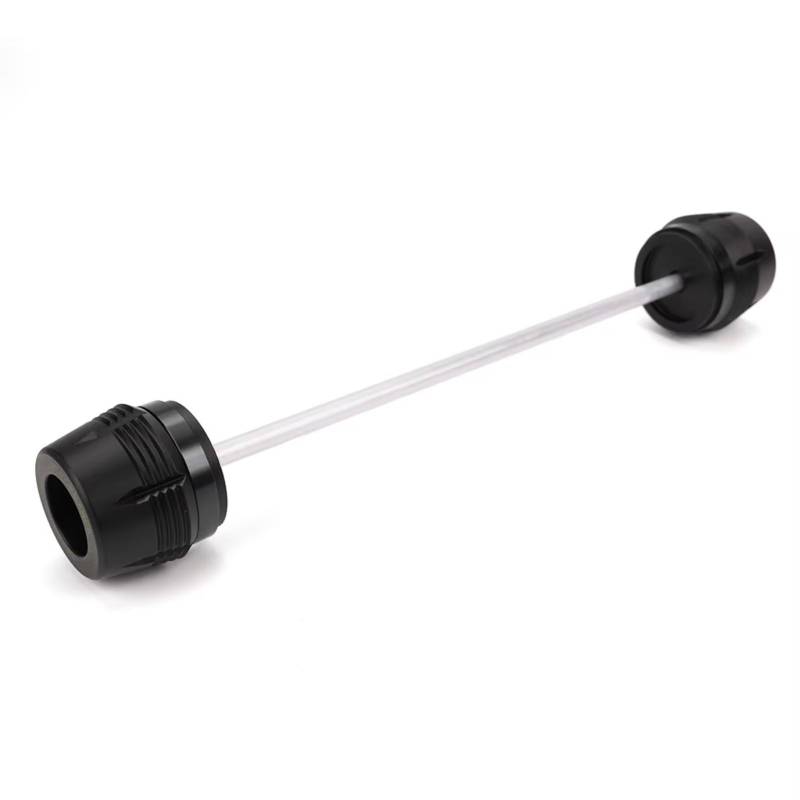 LISROEU Gabel Achsgleiter Motorrad Für Z650 Für Z900 2017 2018 2019 2020 2021 2022 2023 Motorradzubehör Vorderachse Rad Gabel Slider Crash Motorradschutz(Black) von LISROEU