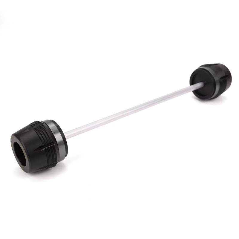 LISROEU Gabel Achsgleiter Motorrad Für Z650 Für Z900 2017 2018 2019 2020 2021 2022 2023 Motorradzubehör Vorderachse Rad Gabel Slider Crash Motorradschutz(Metallic) von LISROEU