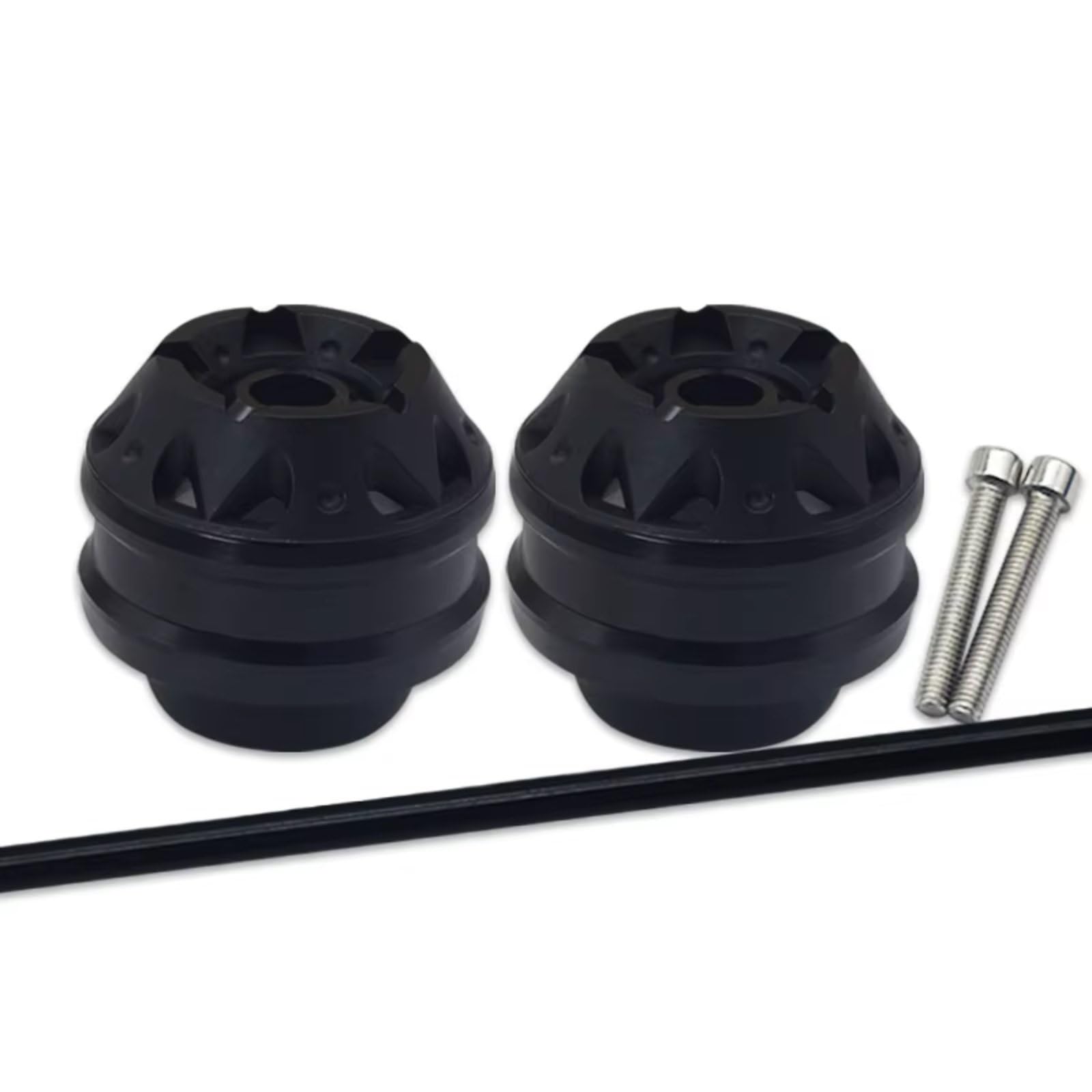 LISROEU Gabel Achsgleiter Motorrad Kompatibel Mit Ducati Für Monster 620 2002–2006 Für 695 2007–2008 Für 696 2008–2014 Teile Vorne Hinten Radkappe Motorrad Gabel Achse Sliders Crash Pad(Black,Front) LISROEU Gabel Achsgleiter Motorrad Kompatibel Mit Ducati Für Monster 620 2002–2006 Für 695 2007–2008 Für 696 2008–2014 Teile Vorne Hinten Radkappe Motorrad Gabel Achse Sliders Crash Pad(Black,Front) von LISROEU