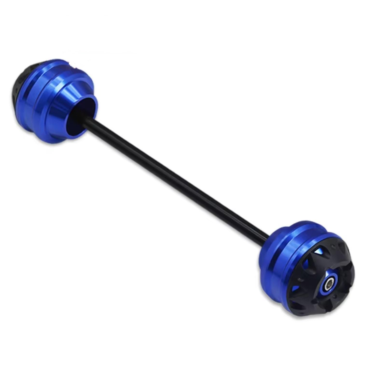 LISROEU Gabel Achsgleiter Motorrad Kompatibel Mit Ducati Für Monster 620 2002–2006 Für 695 2007–2008 Für 696 2008–2014 Teile Vorne Hinten Radkappe Motorrad Gabel Achse Sliders Crash Pad(Blue,Rear) von LISROEU