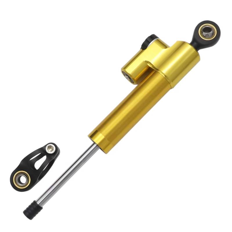 LISROEU Lenkungsstabilisator Kompatibel Mit CB1000R 2008-2016 Motorrad Lenkungsdämpfer Stabilisatorhalterung Zubehör Universell Einstellbar(Yellow) von LISROEU