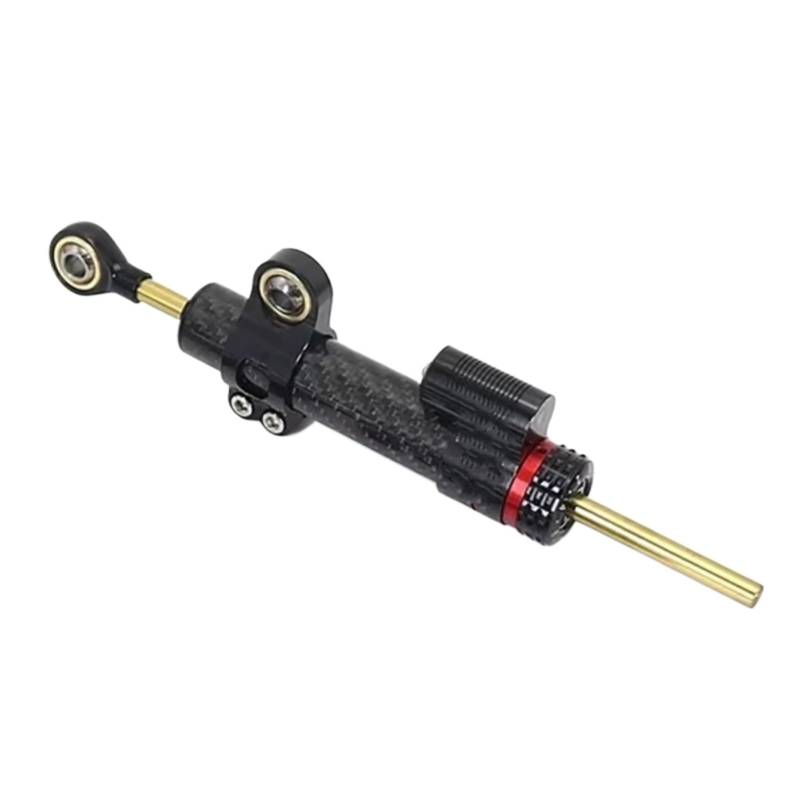 LISROEU Lenkungsstabilisator Kompatibel Mit CB1000R 2018 2019 2020 2021 2022 2023 Motorrad Lenkstabilisator Dämpferhalterungs Unterstützungssatz Teile Montagezubehör(Black) von LISROEU