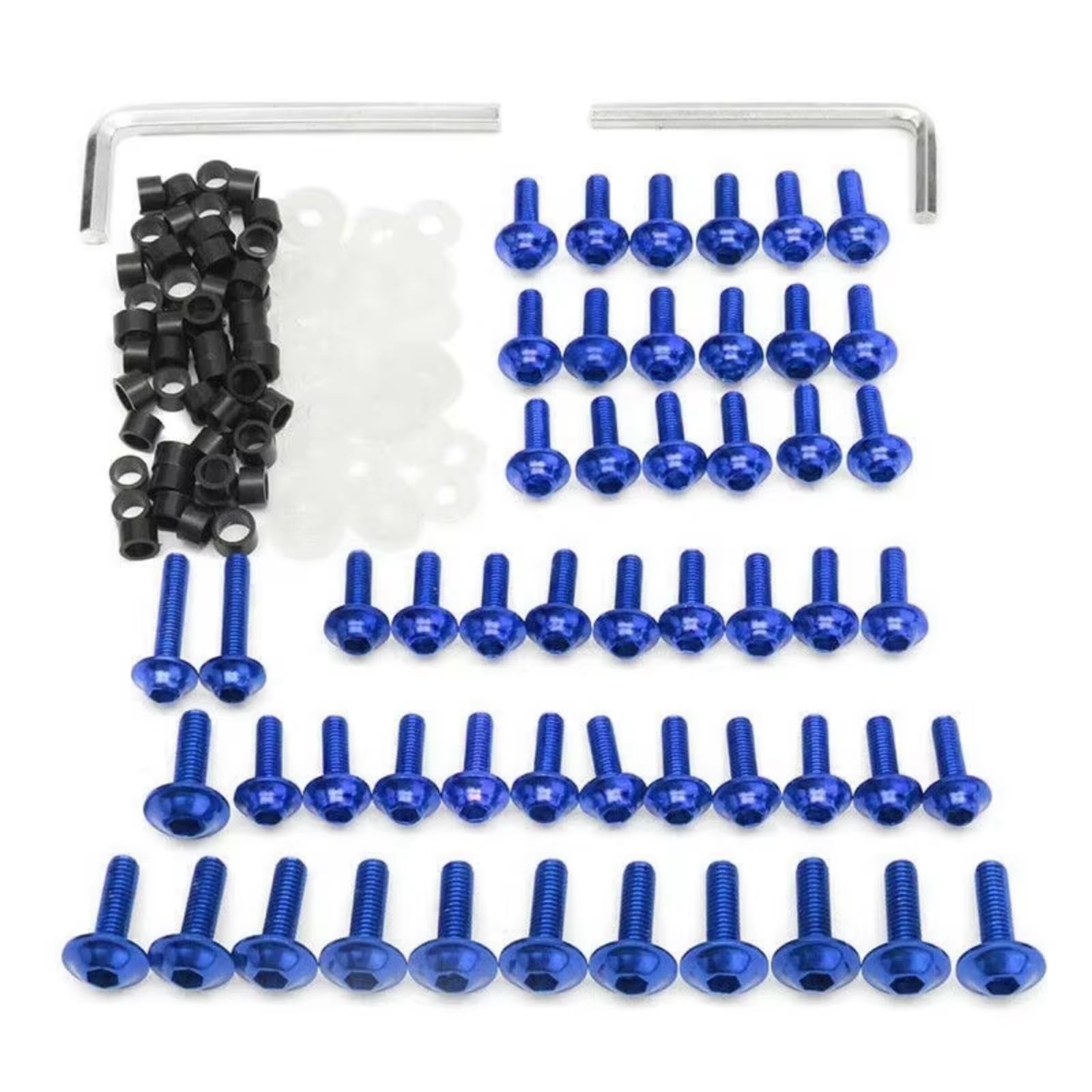 LISROEU Motorrad Schrauben Kompatibel Mit Yamaha Für YZF-R1 R6 R3 2004-2008 158PCS Motorrad Verkleidung Schrauben Muttern Kit Moto Karosserie Schrauben Schraube LISROEU Motorrad Schrauben Kompatibel Mit Yamaha Für YZF-R1 R6 R3 2004-2008 158PCS Motorrad Verkleidung Schrauben Muttern Kit Moto Karosserie Schrauben Schraube von LISROEU