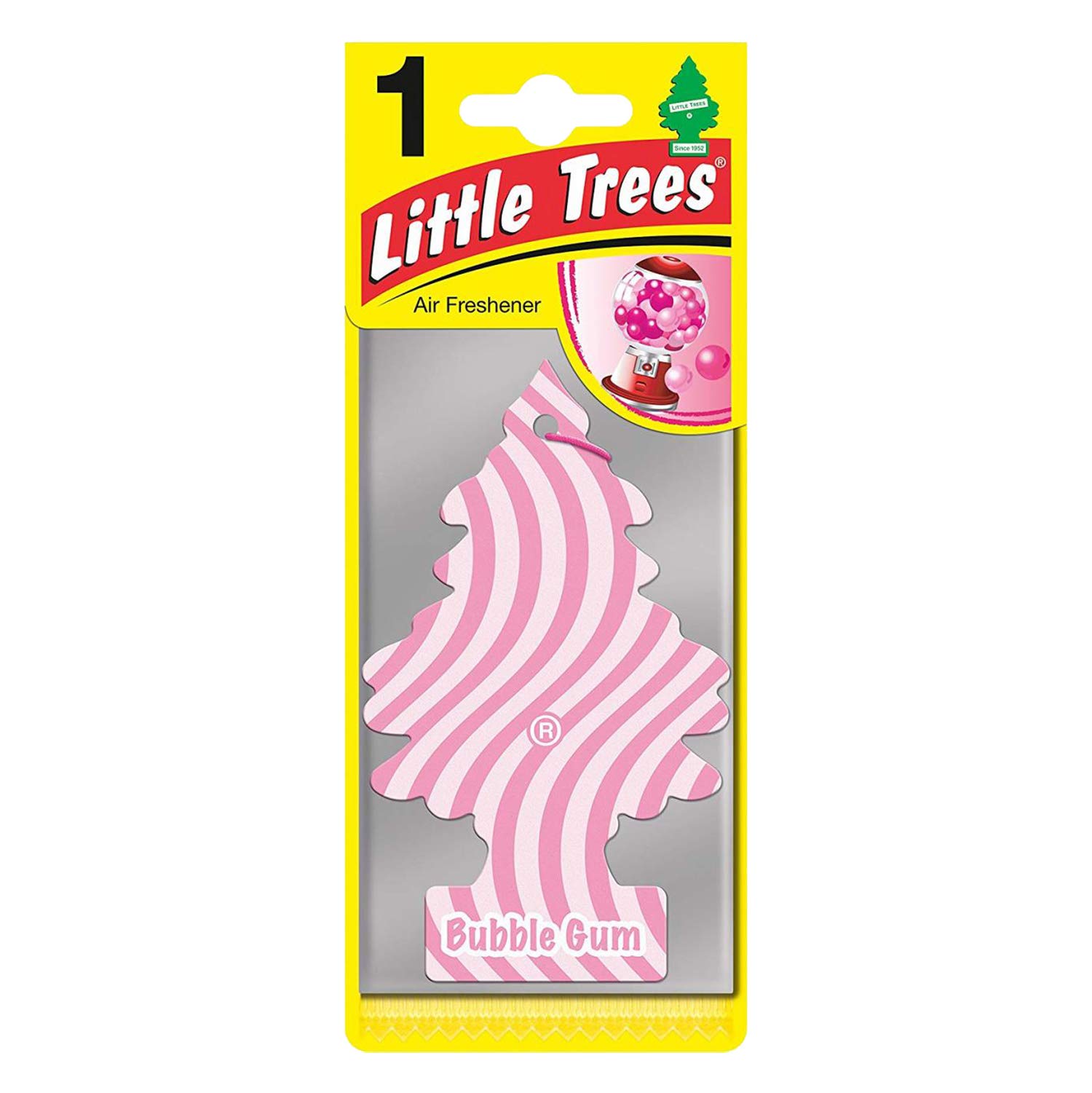 Little Trees MTR0066 Lufterfrischer, Bubble Gum, 5 Stück von Little Trees