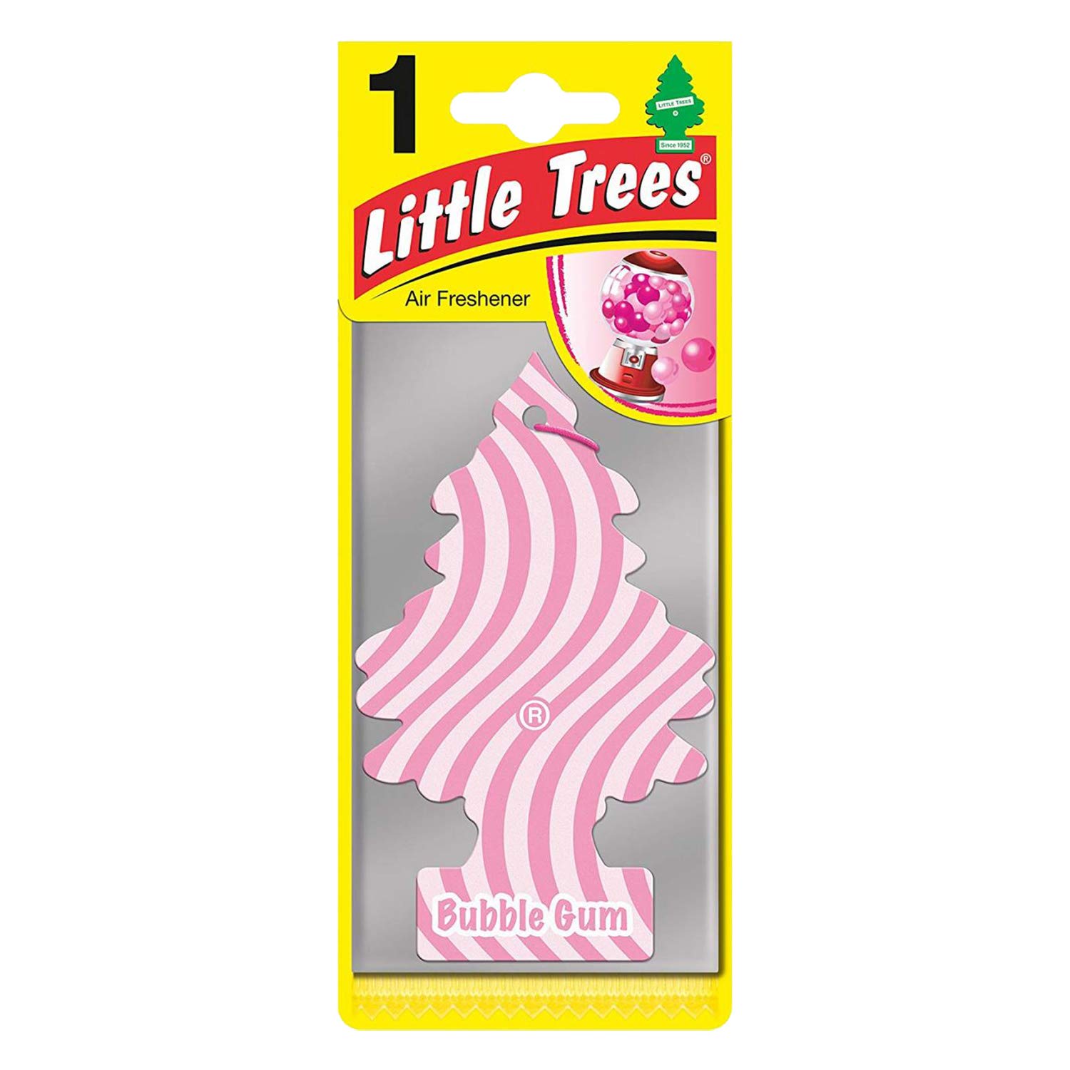 Little Trees MTR0066 Lufterfrischer, Bubble Gum, 5 Stück Little Trees MTR0066 Lufterfrischer, Bubble Gum, 5 Stück von Little Trees
