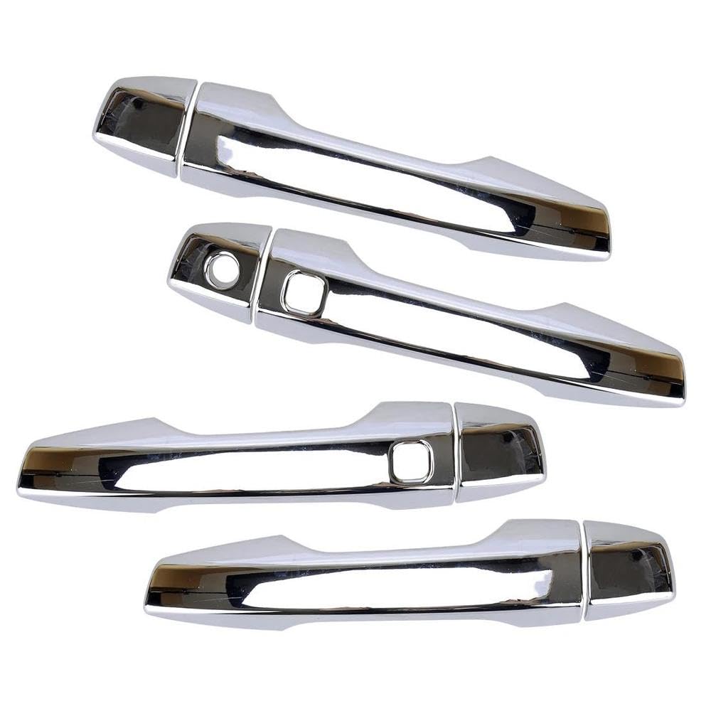 1 Set Auto Außentürgriff Trim Dekorative Abdeckung Mit 3 Löchern Chrom LHD Silber Für Outlander 2023 2022 1 Set Auto Außentürgriff Trim Dekorative Abdeckung Mit 3 Löchern Chrom LHD Silber Für Outlander 2023 2022 von LIVZFRLZ