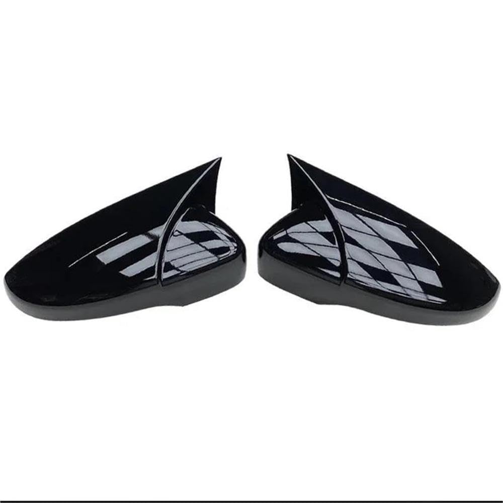 2 Stück Für Golf MK6 R20 Für Touran Für Golf GTI 6 Für Golf 6 R Außenspiegel Abdeckkappen Spiegel Abdeckkappen Zubehör(1 pair black) von LIVZFRLZ