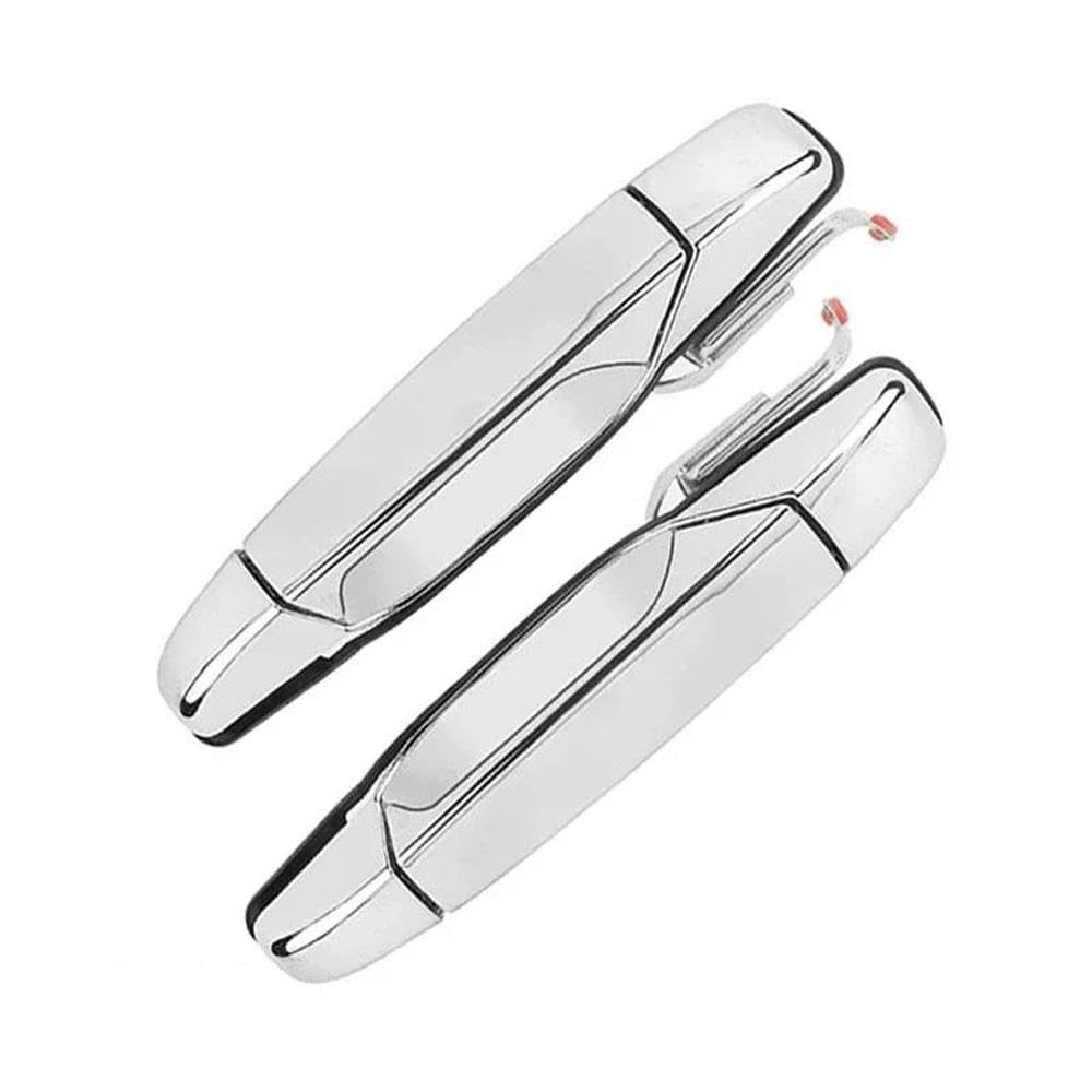 Außentürgriff Aus Chrom Für Chevrolet Silverado Für Tahoe Für Sierra Für Yukon Für Cadillac Escalade Pickup(Rear Pair) von LIVZFRLZ