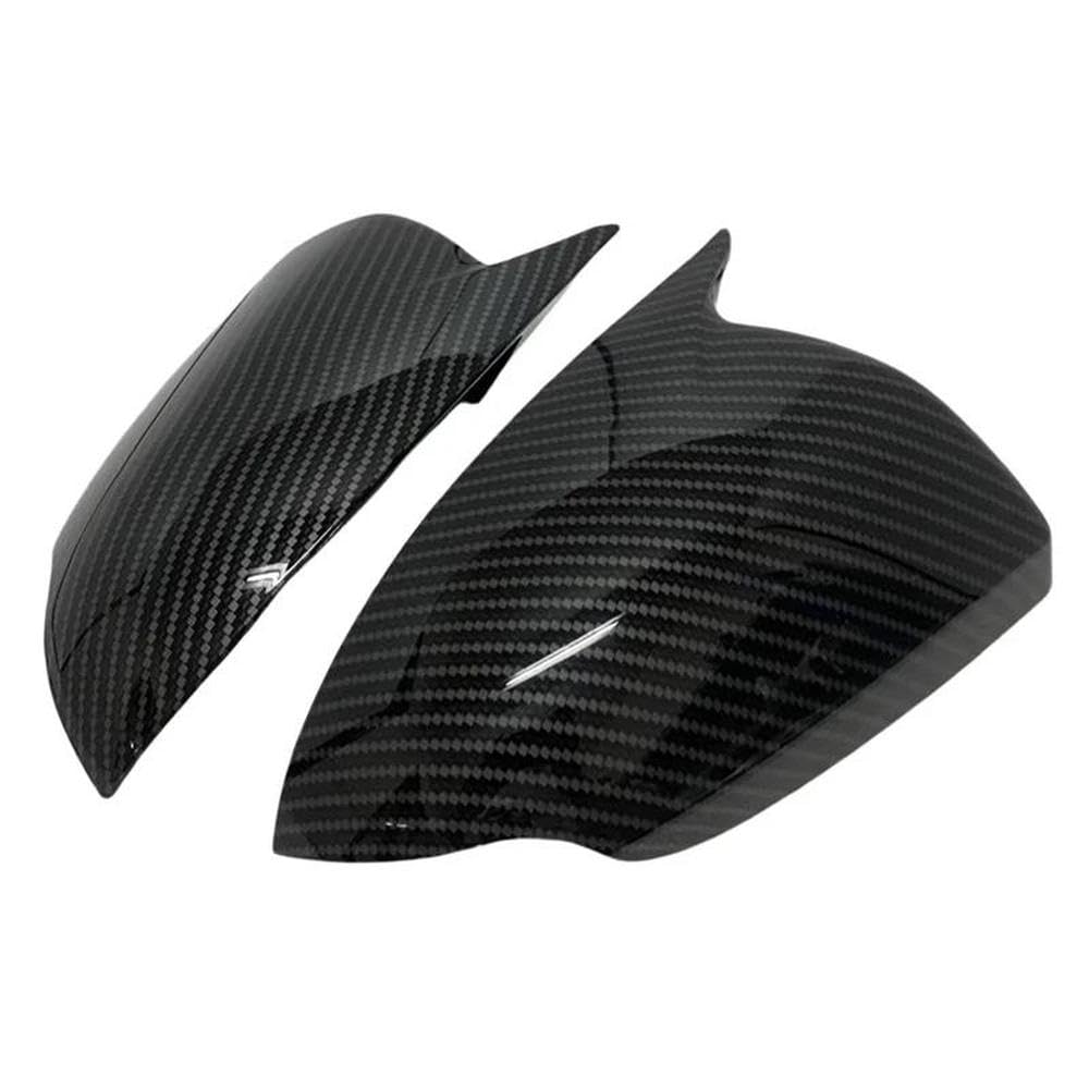 Autozubehör Rückansicht Abdeckung Seite Rückspiegel Abdeckung Für Hyundai IONIQ 2016 2017 2018 2019 2020 2021 2022 Zubehör(Carbon Fiber) von LIVZFRLZ