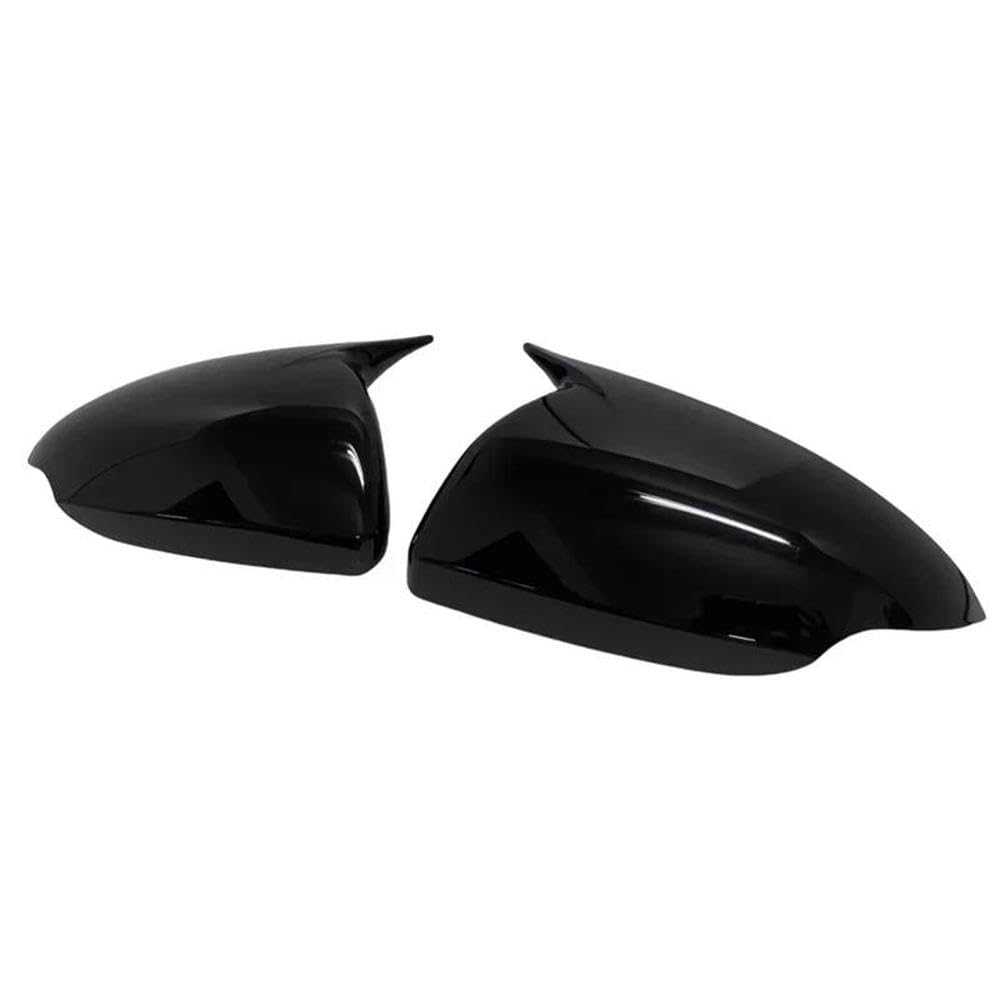 Autozubehör Rückansicht Abdeckung Seite Rückspiegel Abdeckung Für Hyundai IONIQ 2016 2017 2018 2019 2020 2021 2022 Zubehör(Glossy Black) von LIVZFRLZ