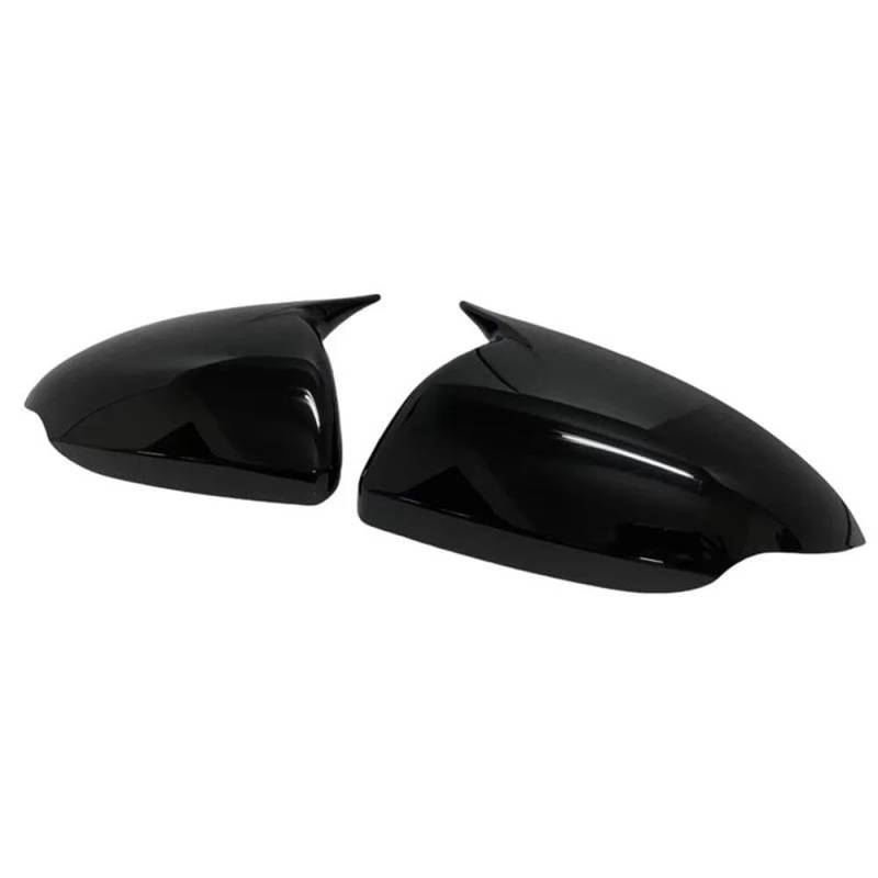 Autozubehör Rückansicht Abdeckung Seite Rückspiegel Abdeckung Für Hyundai IONIQ 2016 2017 2018 2019 2020 2021 2022 Zubehör(Glossy Black) von LIVZFRLZ