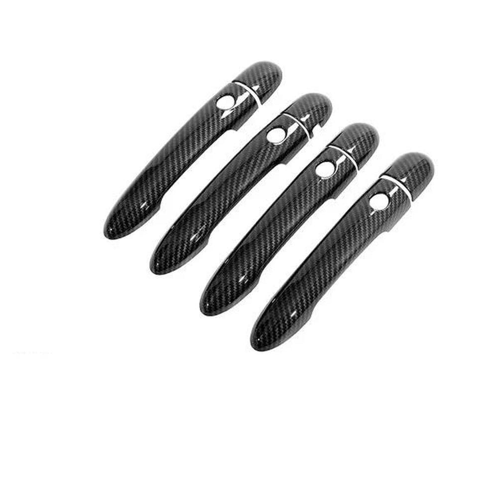 Carbon Fiber Außentürgriff Abdeckung Für Samsung SM3 2009~2020 Styling Aufkleber Trim(Handle 4 Button) von LIVZFRLZ