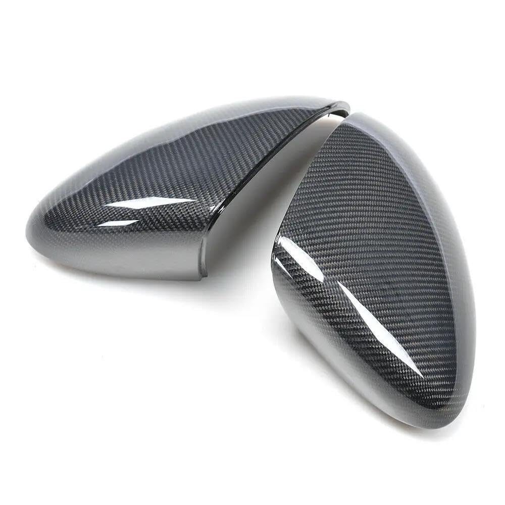 Carbon Fiber Real View Spiegel Abdeckkappen Ersatz & Hinzufügen Auf Stil Für Porsche Cayenne 958 2011 2012 2013 2014 Zubehör(Replacement style) von LIVZFRLZ