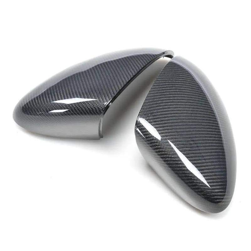 Carbon Fiber Real View Spiegel Abdeckkappen Ersatz & Hinzufügen Auf Stil Für Porsche Cayenne 958 2011 2012 2013 2014 Zubehör(Replacement style) von LIVZFRLZ