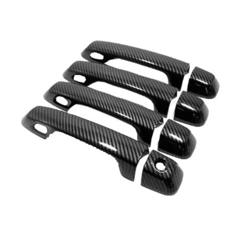 Carbon Fiber Smart Türgriff Abdeckung Für Land Cruiser Prado 150 J150 2010~2019(4 Keyless Entry) von LIVZFRLZ