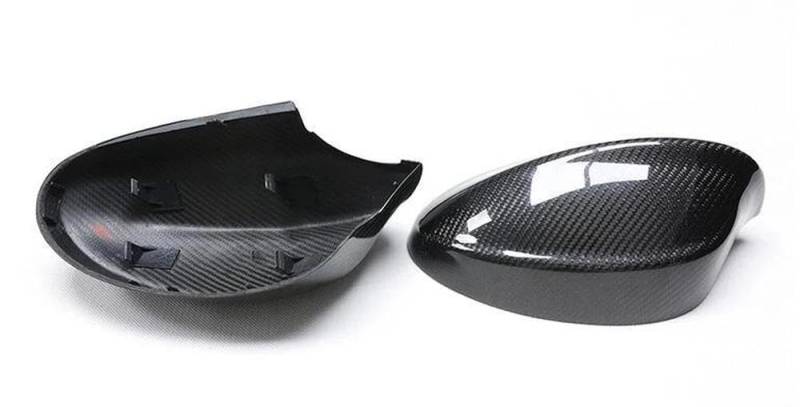 Für BMW 3er E92 E93 2006 2007 2008 2009 Seitenspiegelabdeckung Hinzufügen Auf & Ersatz Stil Carbon Fiber RearView Caps Zubehör(Replacement) von LIVZFRLZ