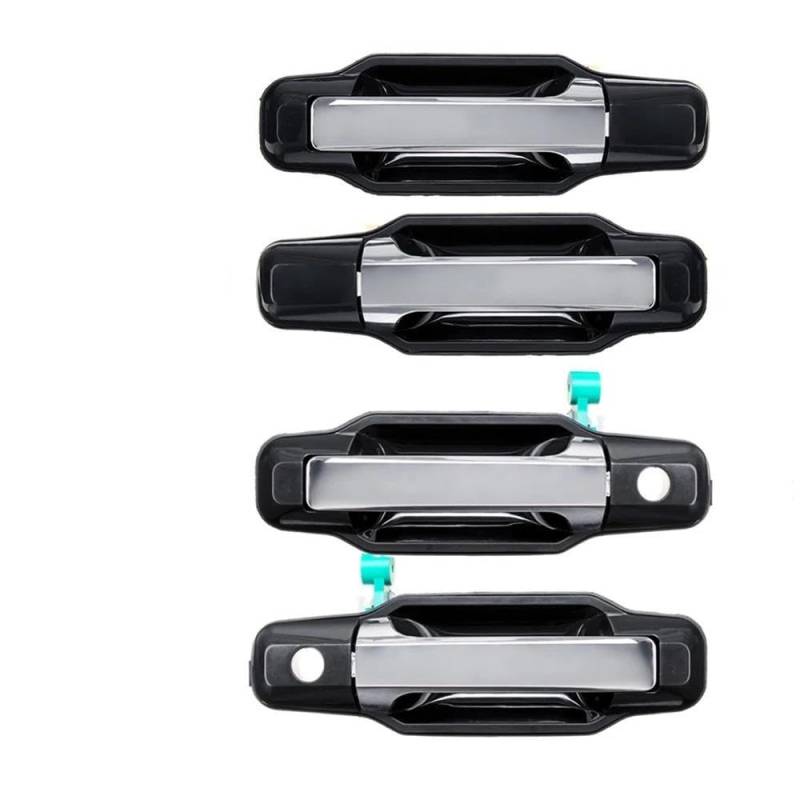 LHD Vorne Links/Rechts Chrome Außentürgriffe Für Kia Sorento 2003-2009 826503E021 826603E021 836503E021 836603E021(1 Set Chrome) von LIVZFRLZ