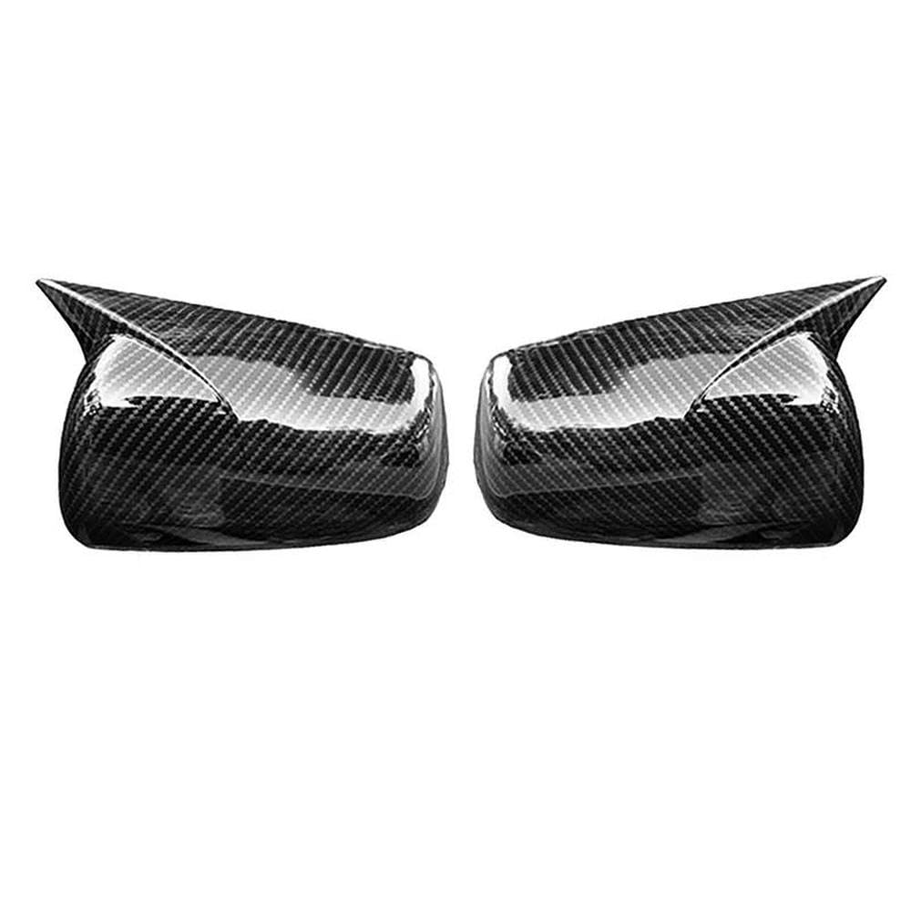 Links Rechts Rückspiegel Abdeckungen Auto Zubehör Für Mitsubishi Lancer X 10 EX EVO 2008 2009 2010 2011 2012 Zubehör(Carbon Fiber) von LIVZFRLZ