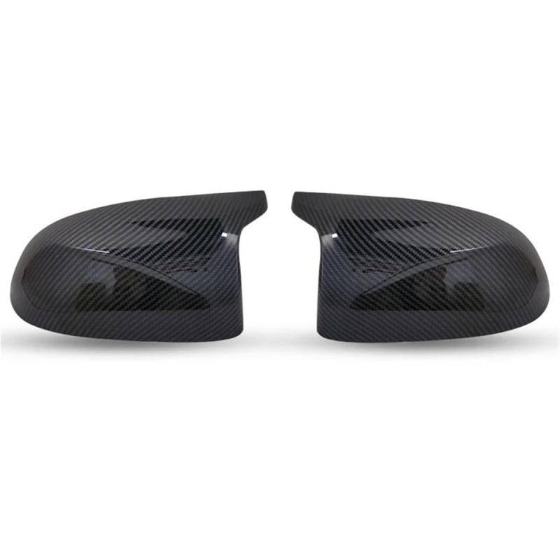 Spiegelabdeckungen Shell-Ersatz Für BMW X3 G01 Ix3 X4 G02 X5 G05 X6 G06 X7 G07 Zubehör(Carbon fiber pattern) von LIVZFRLZ