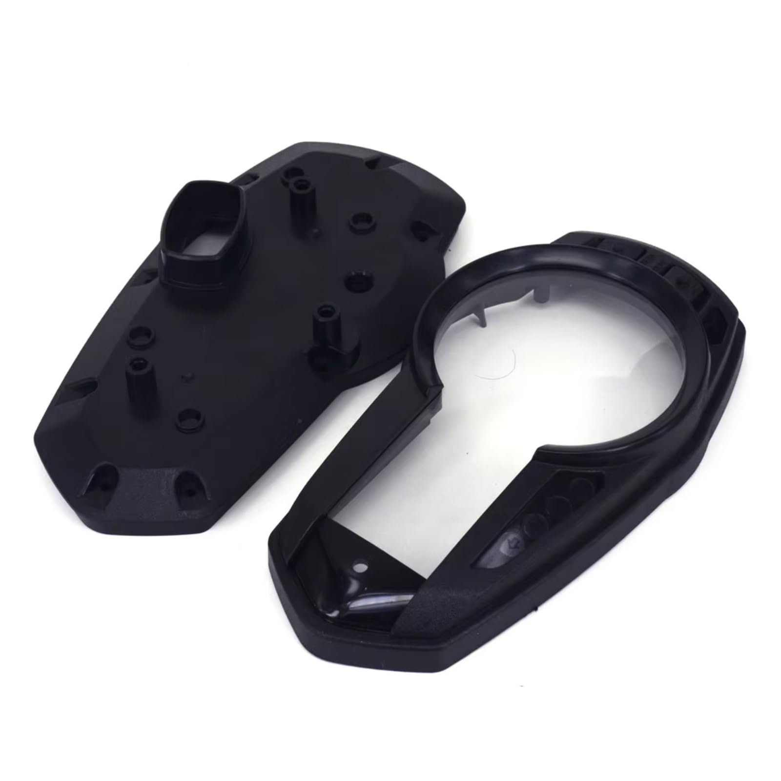 LIYUWNB Motorrad Armaturenbrett Für NINJA1000 Für Z1000SX 2015 2016 2017 2018 2019 Für ZX6R 636 2009-2018 Motorrad Tachometer Tachometer Instrument Gauge Gehäuse Fall Abdeckung(Double Steering) von LIYUWNB