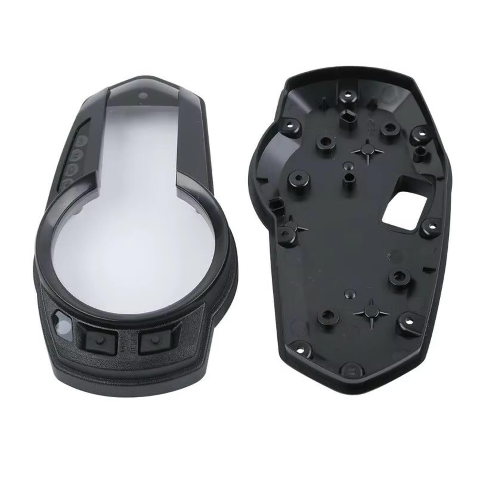 LIYUWNB Motorrad Armaturenbrett Für NINJA1000 Für Z1000SX 2015 2016 2017 2018 2019 Für ZX6R 636 2009-2018 Motorrad Tachometer Tachometer Instrument Gauge Gehäuse Fall Abdeckung(Single Steering) von LIYUWNB