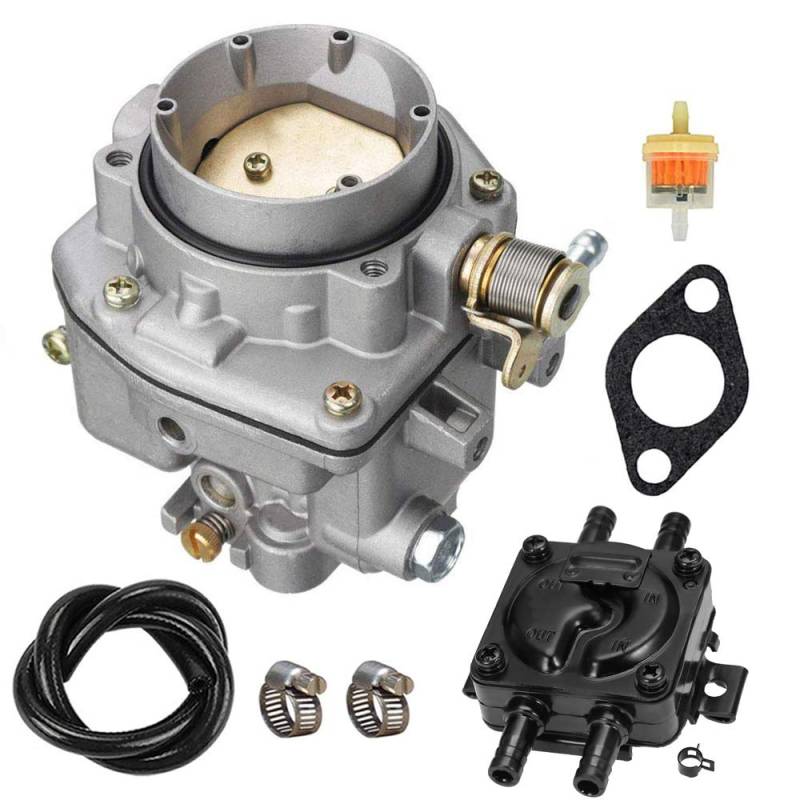 LIYYOO 146–0496 Vergaser mit Kraftstoffpumpe, Ölfilter-Kit für ONAN NOS B48G B48M P216G P218G P220G Ersatz 146–0414 146–0479 von LIYYOO