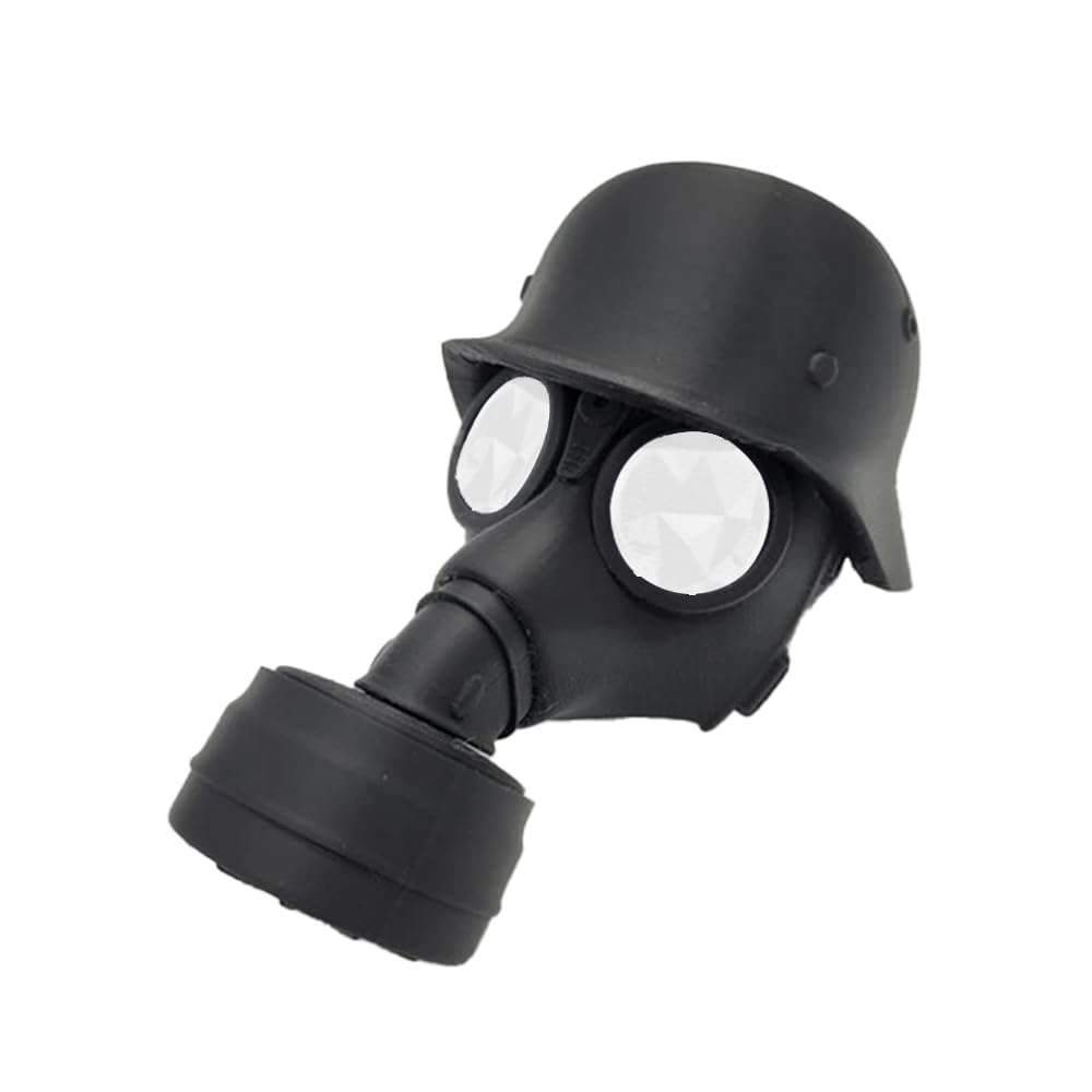 Abdeckkappe für Anhängerkupplung, Helmgasmaske, Anhänger, Kugelkappe, Anhängerhaken, Universalsteckerkappe, Gasmaske, Helmanhänger, Hakenabdeckung für Deichselkupplung (Weiß, Einheitsgröße) von LIZEALUCKY