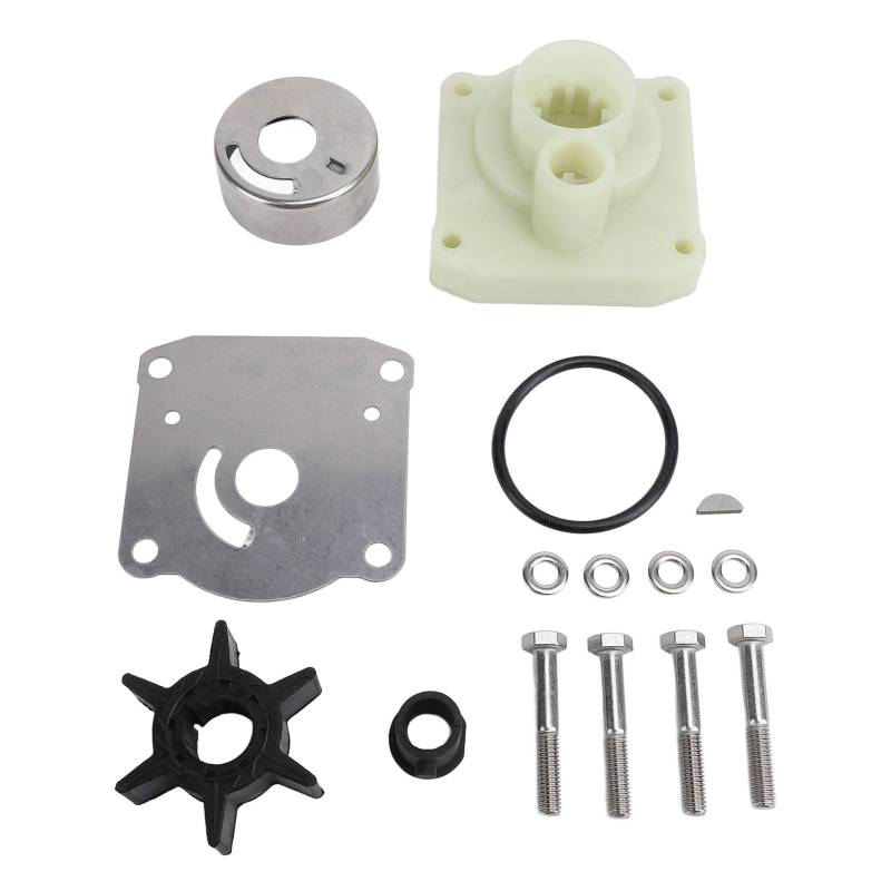 Wasserpumpenreparatur -Kit 61N W0078 11 00 Premium Iron Plastik Außenborder Motorlaufrad Reparaturkit für 2 bis 4 Takt 25 bis 30 PS von LIZEALUCKY