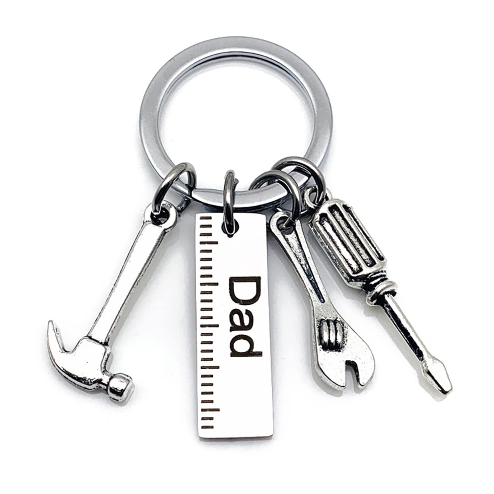 LIbgiubhy Buchstaben Schlüsselanhänger Hammer Schraubendreher Schlüsselring Handtasche Hängen Anhänger Vatertagsgeschenke LIbgiubhy Buchstaben Schlüsselanhänger Hammer Schraubendreher Schlüsselring Handtasche Hängen Anhänger Vatertagsgeschenke von LIbgiubhy