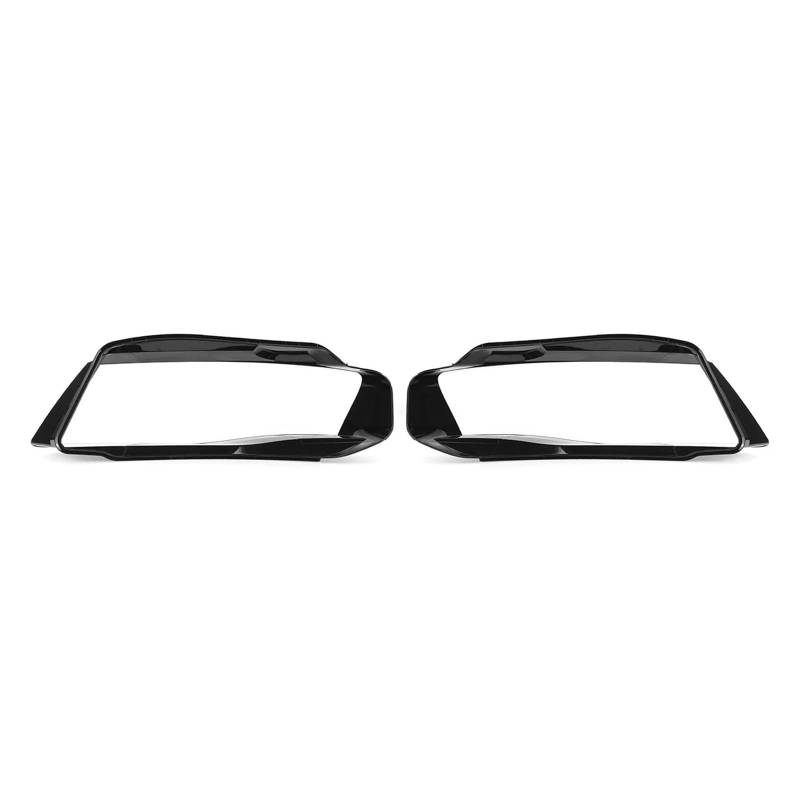 1 Paar Auto-Frontscheinwerferabdeckung, kompatibel für Audi A4 A4L B8 2009–2012, transparenter Lampenschirm, klares Scheinwerferglas, links + rechts von LJBaab