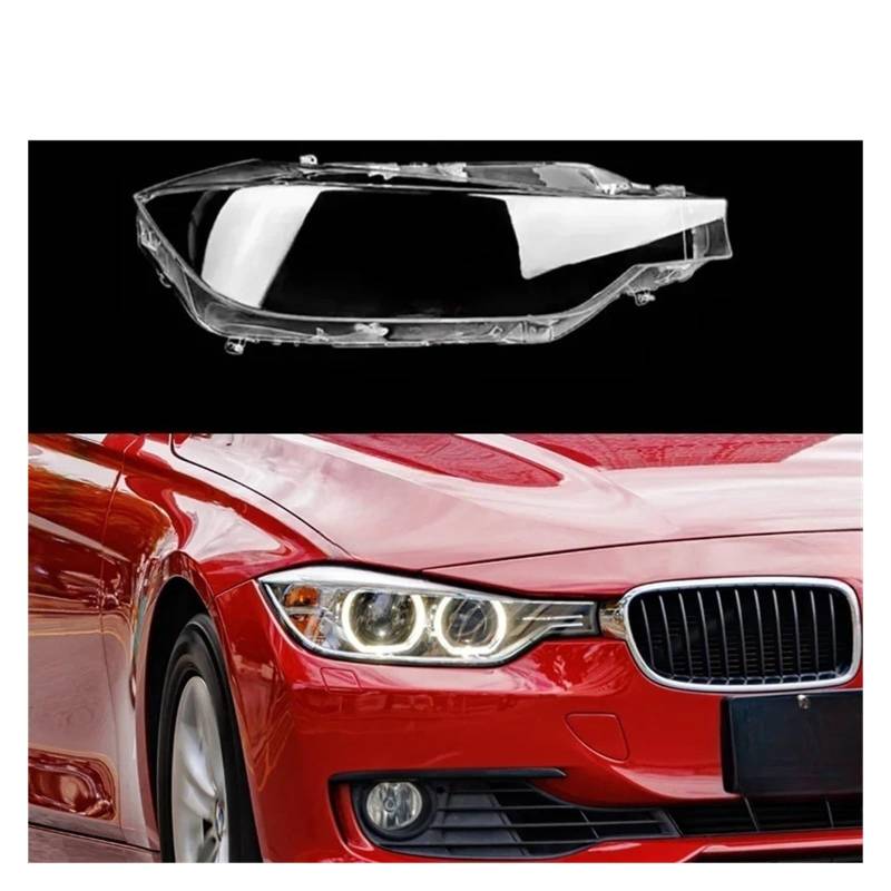 Auto Transparentes Gehäuse Frontscheinwerfer Objektiv Shell Cover Glas Lampenabdeckung Lampenschirm Kompatibel für BMW 3er F30 F31 F35 2013-2015(Right) von LJBaab