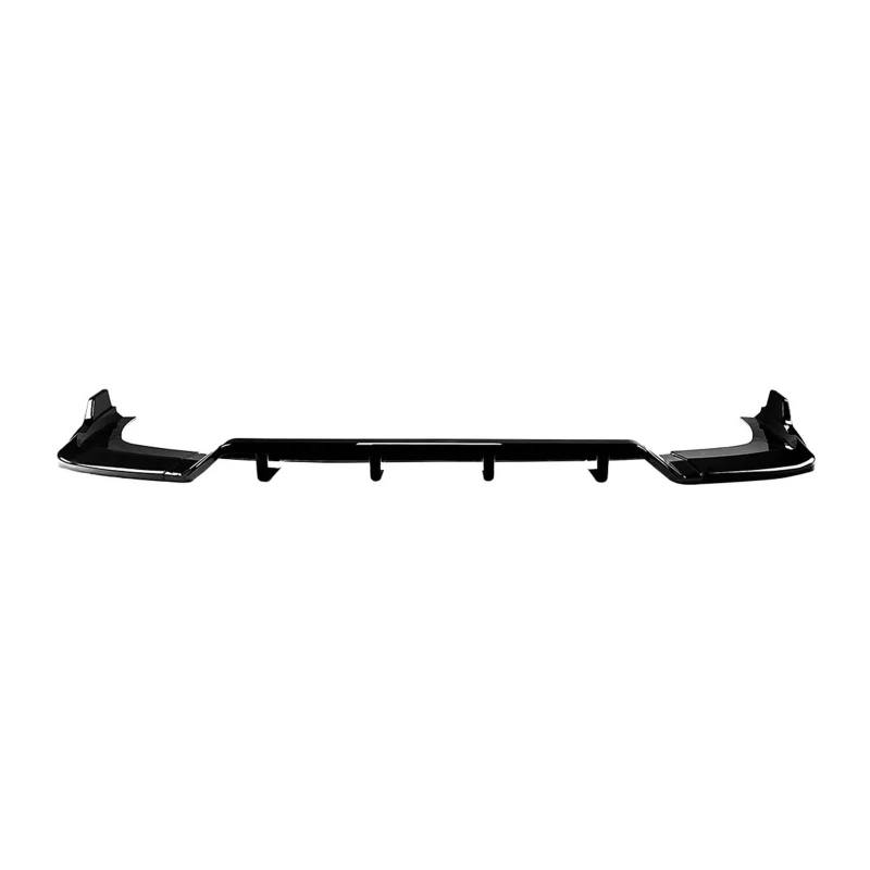 Auto hinteren Stoßfänger Lippensplitter kompatibel for Audi A3 S3 8y Sline Limousine 2021 2022 2023 2024 Diffusor Side Corner Protector Spoiler Body Kit(Gloss Black) von LJBaab