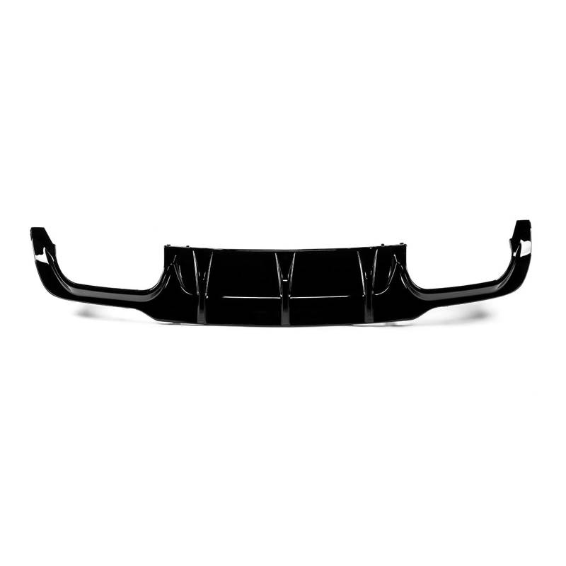 C63 Heck Stoßfänger Diffusor Spoiler Lip Heck-Chassis-Deflektor for Benz C Klasse W204 C204 Limousine C63 Coupé 2012-2015 kompatibel(Glossy Black) von LJBaab