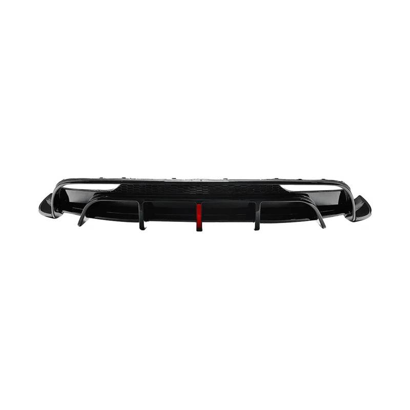 Kompatibel for Tesla Model 3 Highland 2024+ Heck Stoßfänger Diffusor Lippenspoiler Heckolpe(Gloss Black) von LJBaab