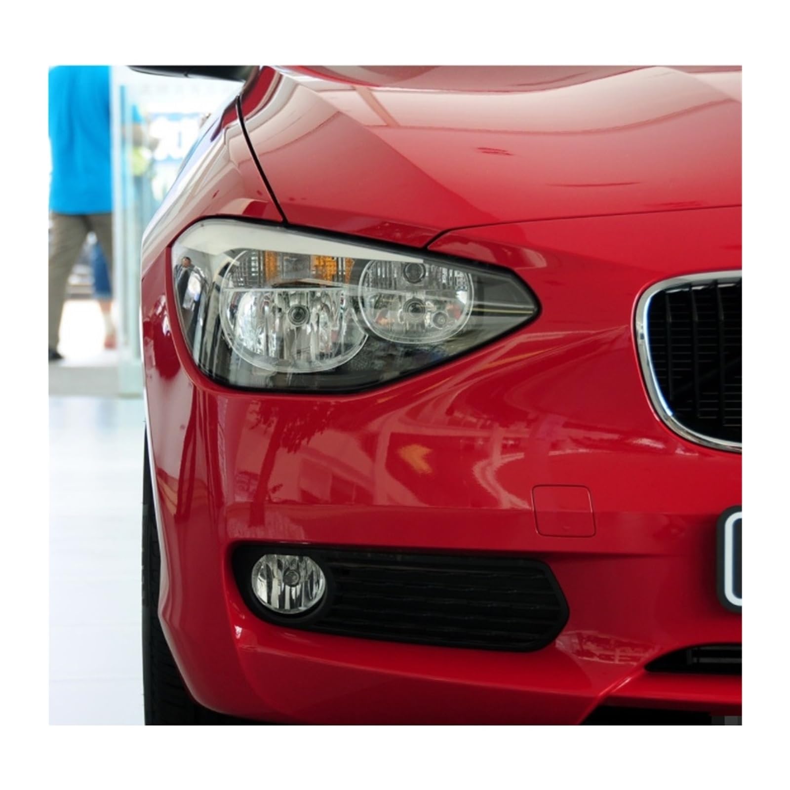 Kompatibel für BMW 1er F20 116i 118i 120i 2012 2013 2014 Scheinwerferabdeckung Scheinwerferlampenschirm Scheinwerferschale Glaslinse Lampenschale(1pcs right side) von LJBaab