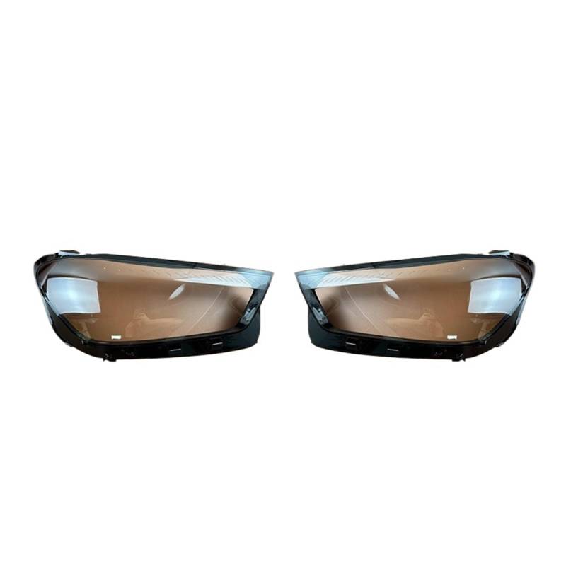 Kompatibel für Benz GLE W167 Scheinwerfer Transparent Lampenschirm Shell Masken Scheinwerfer Abdeckung Objektiv GLE350 GLE450 2024 2025(A Pair) von LJBaab