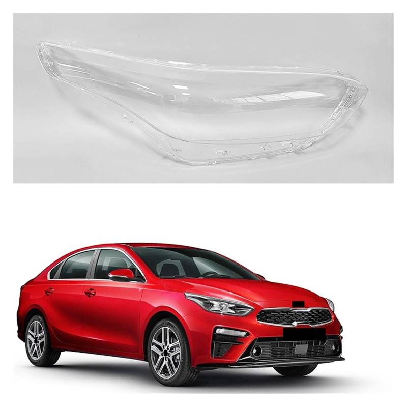 Kompatibel für Kia K3 Cerato 2018 2019 2020 Autoscheinwerferlinse Ersatzscheinwerferschalenabdeckung Scheinwerferglas(Left and right) von LJBaab