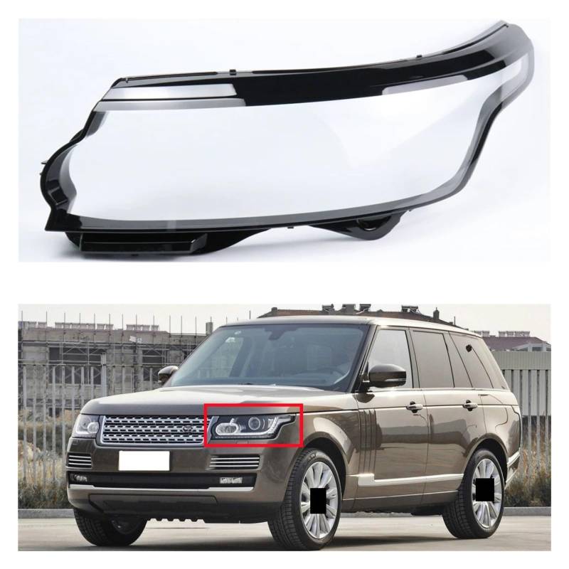 Kompatibel für Land Rover Range Rover Executive Edition 2013 2014 2015 2016 2017 Zubehör Auto Frontscheinwerfer Shell Glas Shell(1pcs Left and Right) von LJBaab