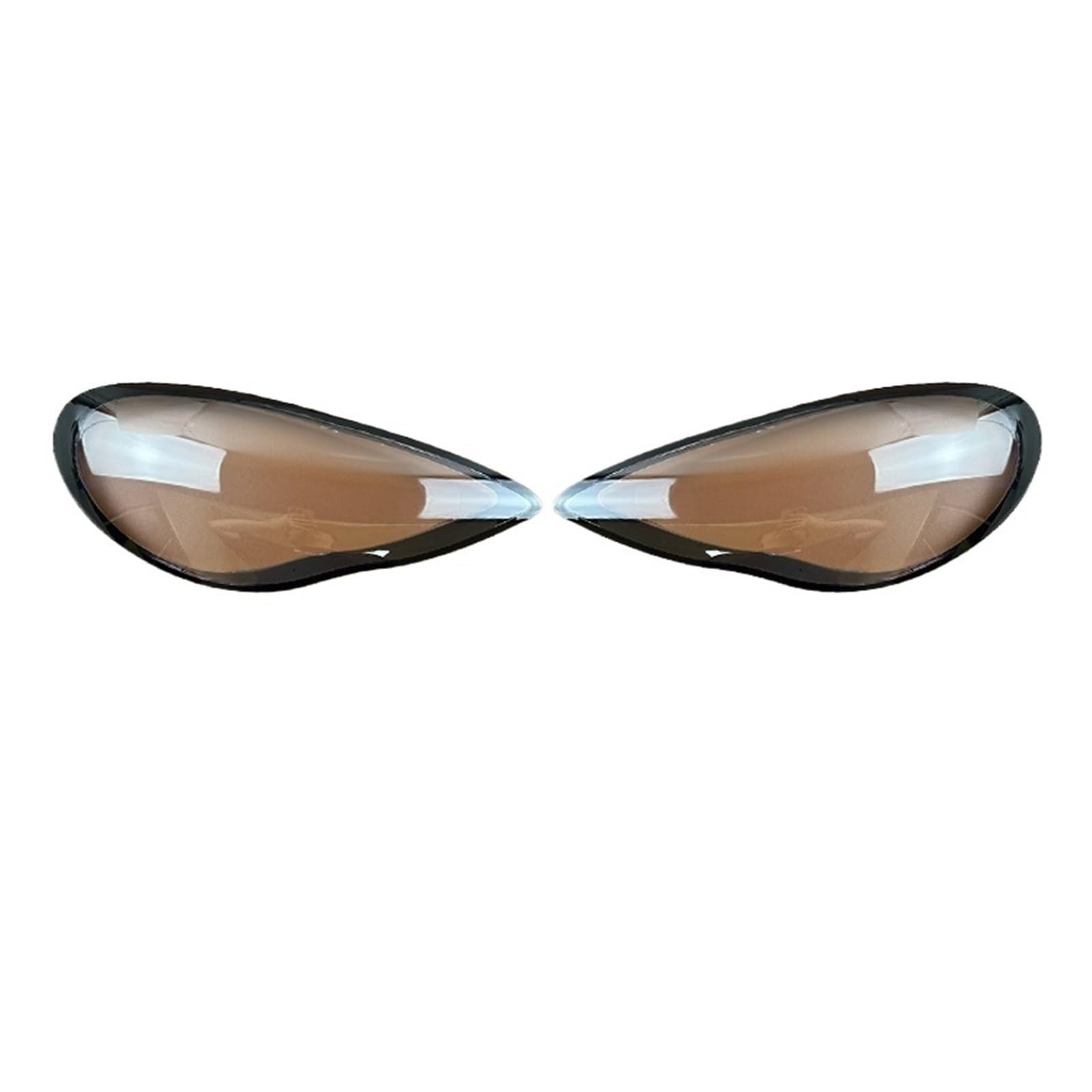Kompatibel für Panamera 2010 2011 2012 2013 Scheinwerfer Transparent Shell Lampenschirm Lampe Schatten Front Scheinwerfer Abdeckung Objektiv(A Pair) von LJBaab