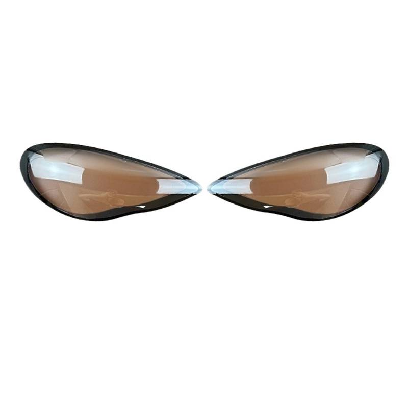 Kompatibel für Panamera 2010 2011 2012 2013 Scheinwerfer Transparent Shell Lampenschirm Lampe Schatten Front Scheinwerfer Abdeckung Objektiv(A Pair) von LJBaab