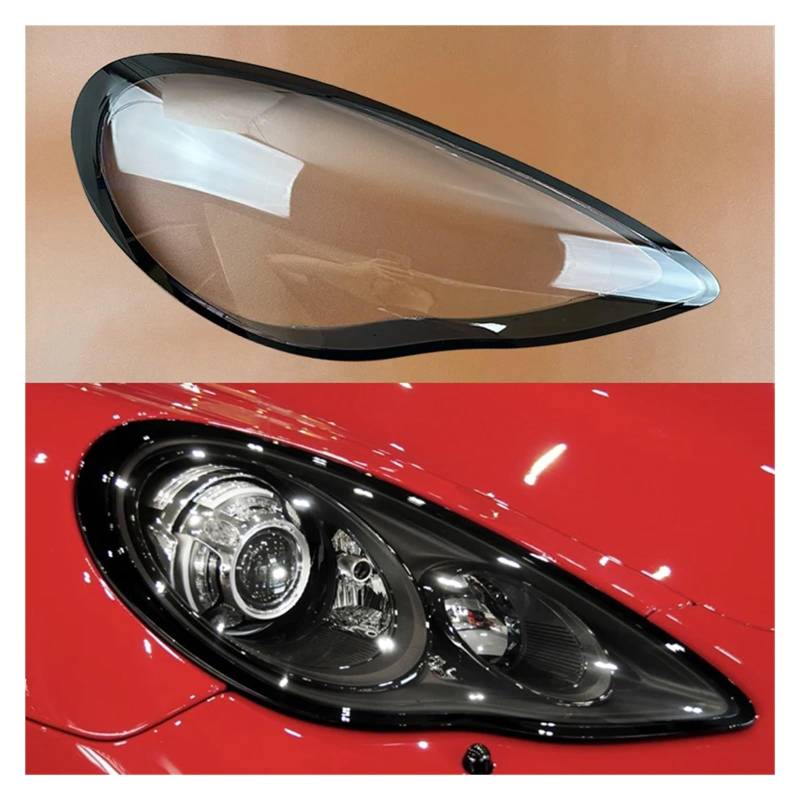Kompatibel für Panamera 2010 2011 2012 2013 Scheinwerfer Transparent Shell Lampenschirm Lampe Schatten Front Scheinwerfer Abdeckung Objektiv(Right) von LJBaab