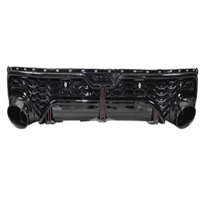 Lippen-Heckspoiler for Autoteile Q7 Body Kit RSQ7 Heck Stoßfänger Diffusor kompatibel for Audi RSQ7 Heck Lippenspitze 2020-2023(BLACK A) von LJBaab