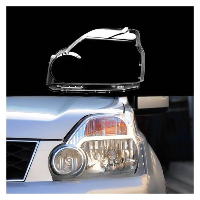 Transparentes Gehäuse Frontscheinwerfer Objektiv Shell Cover Lampcover Kompatibel für Nissan X-Trail T31 Pre-Facelift 2007 2008 2009 2010 2011(Left) von LJBaab