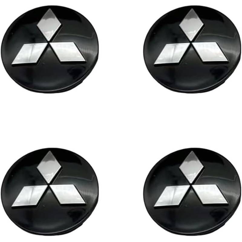 4 Stück Auto Nabenkappen für Mitsubishi Eclipse Cross 2018-2023 58MM,Radnaben Ersatzrad Abdeckungen Felgendeckel Radnabenabdeckung Radmutterkappen Wasserdicht Felgen Zubehör,C von LJJWIW