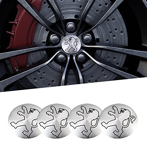 4 Stück Auto Nabenkappen für Peugeot 206 307 308 3008 207 208 407 508 2008 5008 107 56mm,Radnaben Ersatzrad Abdeckungen Felgendeckel Radnabenabdeckung Radmutterkappen Wasserdicht Felgen Zubehör 4 Stück Auto Nabenkappen für Peugeot 206 307 308 3008 207 208 407 508 2008 5008 107 56mm,Radnaben Ersatzrad Abdeckungen Felgendeckel Radnabenabdeckung Radmutterkappen Wasserdicht Felgen Zubehör von LJJWIW