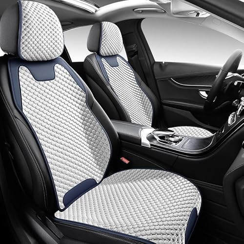 LJLBFB AutositzbezüGe für Citroen DS Spirit DS3 DS4 DS4S DS5 DS 5LS DS6 DS7, Sommer Atmungsaktiv Sitzbezüge & Sitzauflagen, Sitzbezug Auto Vordersitze Gekühlter Sitzbezug Fürs Auto von LJLBFB