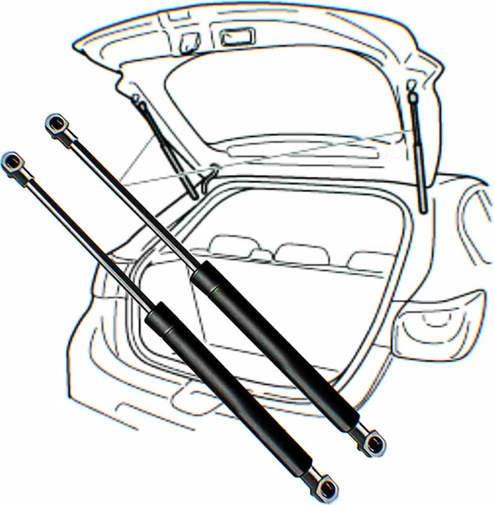 1 Paar Heckklappendämpfer, Stoßdämpfer für Suzuki SX4 MONOCAB (EY, GY) 2006-2015 (OEM: 8185079J00) - 44 cm von LJLIJIKEL