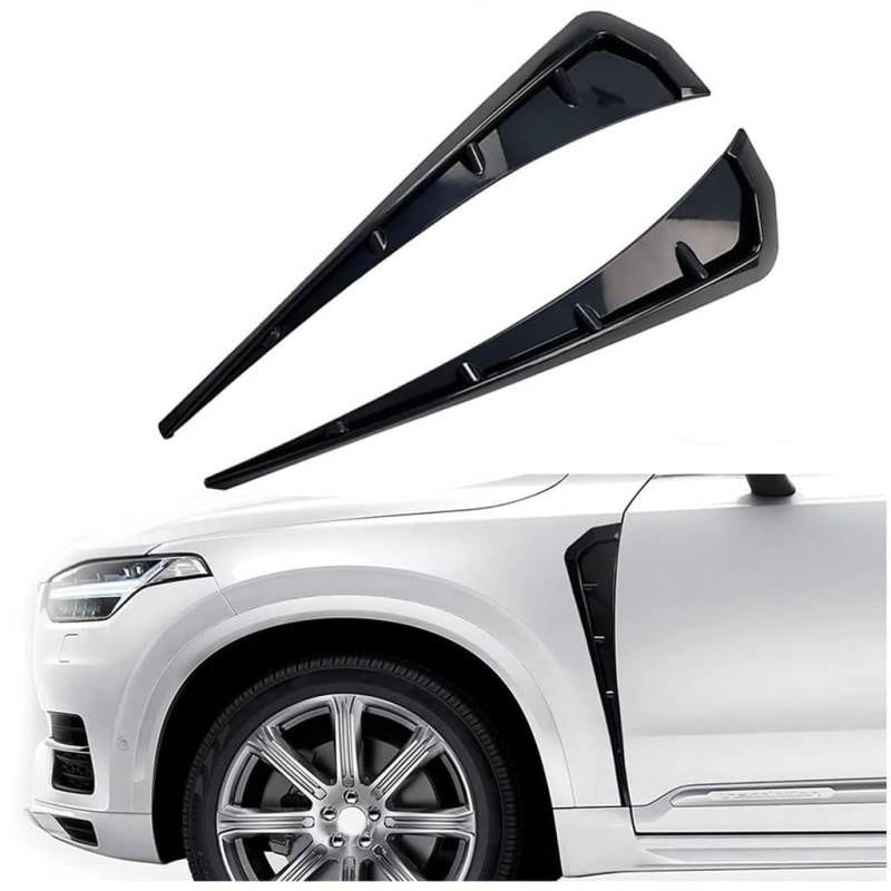 LJSDZLHY Auto Kotflügel Seitenschlitz Aufkleber für BMW 3 Series(4 Tür) G20+G21 2019-2023, Wasserdicht, Schwarz, ABS, Modern, Links von LJSDZLHY